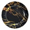 Smarty Had A Party 13 Black with Gold Marble Round Disposable Paper Charger Plates 120 Plates, 120PK 2690-RGBM-CASE - alternate 8